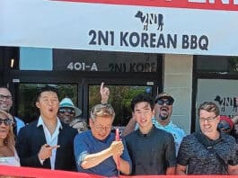 2N1 Korean BBQ Welcomed to the Vista Business Community with a Red Ribbon Cutting Ceremony