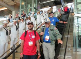 Honor Flight San Diego Veterans Welcomed Home to Thunderous Applause and Cheers