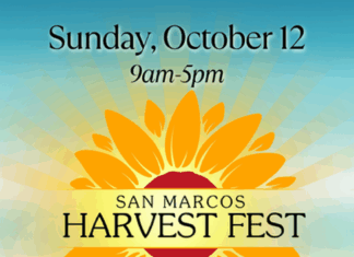 San Marcos Harvest Fest Sunday, Oct. 12