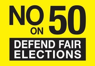 No on Prop 50 Rally – Oceanside