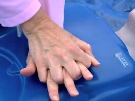 EMS Students Helped Teach Hands-Only CPR to the Public, County Employees