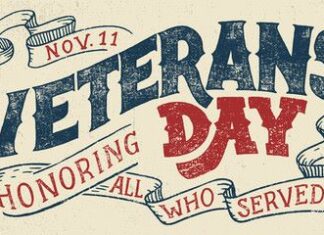Veterans Day Begins the Holiday Season November 11th
