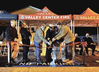 Valley Center Fire Protection District Celebrate Ribbon-Cutting for Temporary Fire Station No. 3