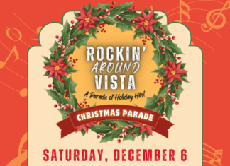 ROCKIN’ AROUND VISTA A Parade of Holiday Hits!