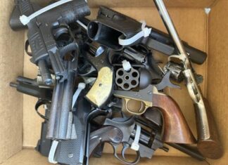 Gun Safety Event – Vista More than 60 Weapons Collected.
