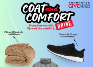 Coat and Comfort Drive is Happening NOW!