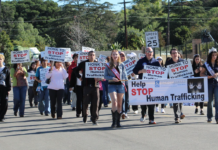 Human Trafficking Awareness Walk