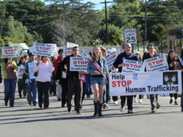 Human Trafficking Awareness Walk