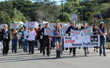 Human Trafficking Awareness Walk