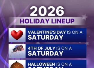 2026 Holiday Schedule