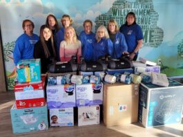 Soroptimists Donate Car Seats, Diapers and More