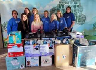 Soroptimists Donate Car Seats, Diapers and More