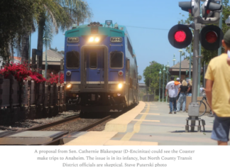 The Coaster to Anaheim?