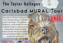 Experience the Village in Full Color: The Taylor Gallegos Mural Walk