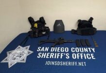 San Diego County Sheriff Illegal Firearm Arrest