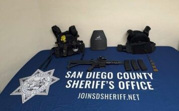 San Diego County Sheriff Illegal Firearm Arrest