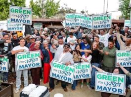 Joe Green Holds Kick-off Celebration for Vista Mayor Campaign