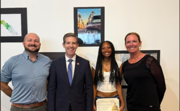 Oceanside High School Student Wins Top Prize in Congressional Art Competition