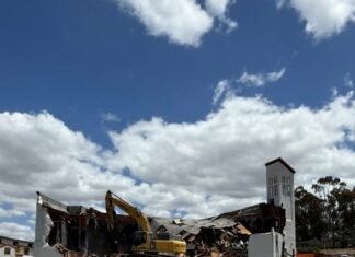 Historic Landmark in Downtown Vista Demolished