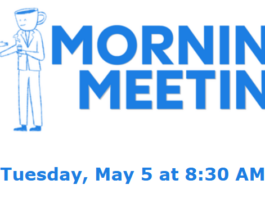 MainStreet Oceanside Morning Meeting Tuesday, May 5 at 8:30 AM
