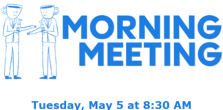 MainStreet Oceanside Morning Meeting Tuesday, May 5 at 8:30 AM