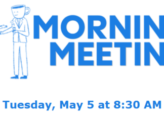 MainStreet Oceanside Morning Meeting Tuesday, May 5 at 8:30 AM