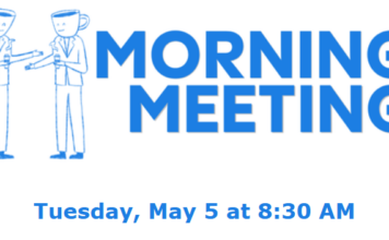MainStreet Oceanside Morning Meeting Tuesday, May 5 at 8:30 AM