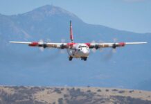 Region Adds CAL FIRE C-130 Hercules Airtanker to Ramona Air Attack Base