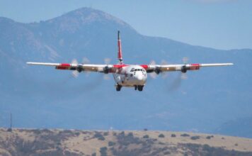 Region Adds CAL FIRE C-130 Hercules Airtanker to Ramona Air Attack Base