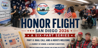 Honor Flight 2026, Part II: From San Diego to the Nation’s Capital