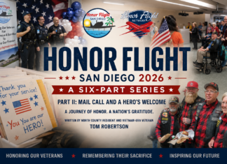 Honor Flight 2026, Part II: From San Diego to the Nation’s Capital