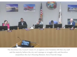 North County Pipeline Encinitas, Oceanside Oppose Homeless Data Bill
