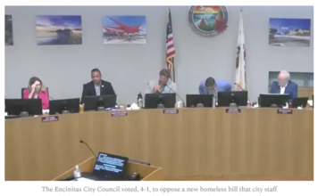 North County Pipeline Encinitas, Oceanside Oppose Homeless Data Bill