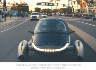 Carlsbad-Based Aptera Preps to Launch Solar-Powered Vehicle