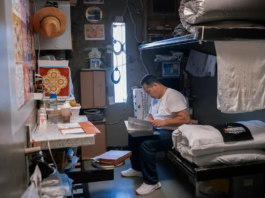 He spent 19 years in isolation on death row. Then the handcuffs came off