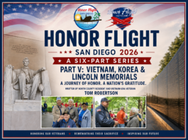 Honor Flight 2026, Part V: The Vietnam, Korean War and Lincoln Memorials