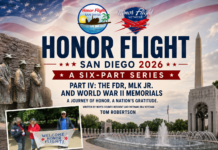 Honor Flight 2026, Part IV: The FDR, MLK Jr. and World War II Memorials