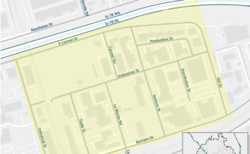 The City of San Marcos Parking changes in Barham industrial area