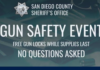 San Diego County Sheriff Gun buyback event on July 18.