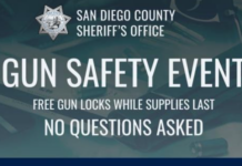 San Diego County Sheriff Gun buyback event on July 18.