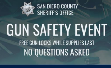 San Diego County Sheriff Gun buyback event on July 18.