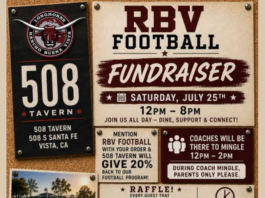 This Saturday! Come out to 508 Tavern to Mingle While also Supporting RBV Football.