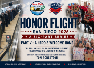Honor Flight San Diego 2026, Part VI: A Hero’s Welcome Home
