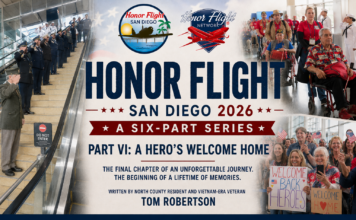 Honor Flight San Diego 2026, Part VI: A Hero’s Welcome Home