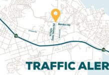 Traffic alert – N Twin Oaks Valley and Borden Road