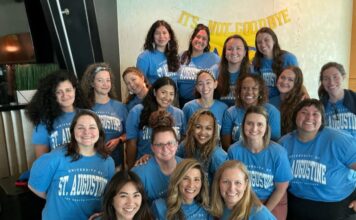 University of St. Augustine for Health Services Students Helping Stroke Survivors at Sea