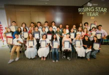 13th year of the Rising Star program $45,000 in scholarships