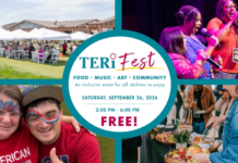 Inaugural TERI Fest Free Event on Sept. 26 Celebrates Organization’s 46 Years of Service to the Community