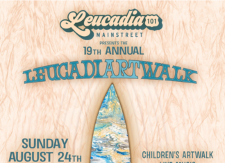 19th Annual LeucadiART Walk Sunday Sept 24th