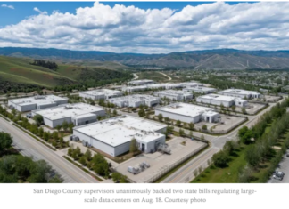 North County Pipeline – Supervisors Back State Bills Regulating Data Centers